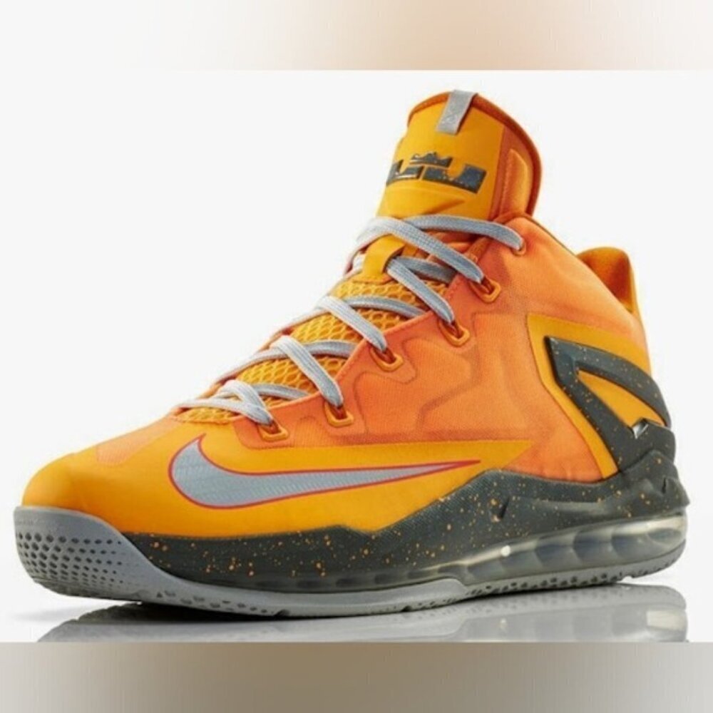 Lebron James Nike Air Max Low Floridian Atomic Mango Sneakers Shoes Mens 9.5
